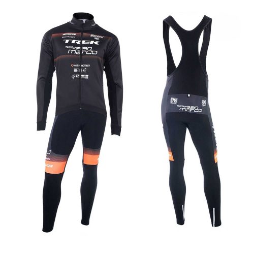 Trek Selle San Marco Cyclin Kit Long Sleeve Black front