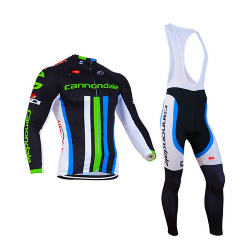 Cannondale Team Cycling Kit Long Sleeve Black front