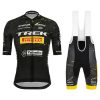 CJW016 Trek mens team cycling kit jersey and bib front