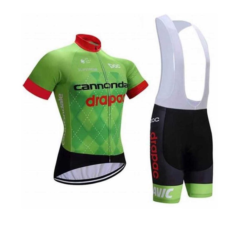 CJW020 EF cycling kit men short sleeve front