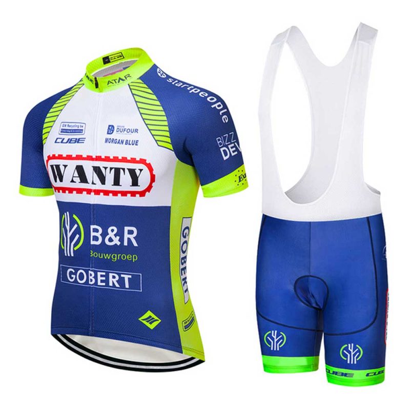 CJW032 mens cycling professional kit front