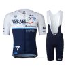 Israel Start Up Nation 2021 mens cycling kit jersey and bib front