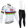 Lotto Soudal Cyclin Kit Long Sleeve White front