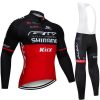 Shimano Kixx Cyclin Kit Long Sleeve Black Red front