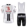 EBM025 mens cycling kit jersey and bib back