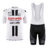 EBM025 mens cycling kit jersey and bib front