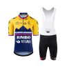 Jumbo Visma padded bike kit for men front