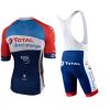 mens bike kit Total Energies Team 2020 back