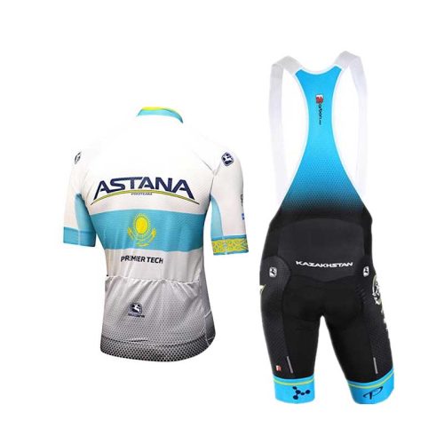 ASTANA CYCLING KITS MEN BACK