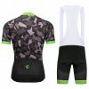 mens cycling kit set Cannondale pro team back