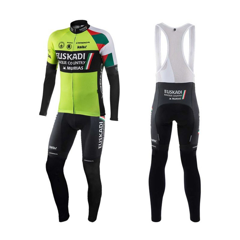 Euskadi Murias 2017 Cyclin Kit Long Sleeve front