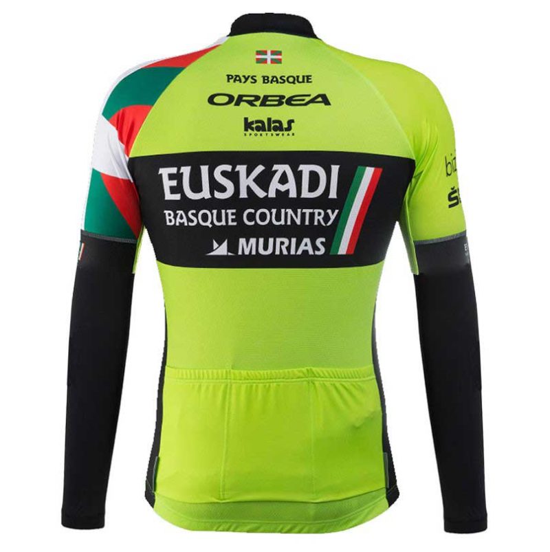 Euskadi Murias 2017 Cyclin Kit Long Sleeve back
