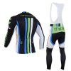 Cannondale Team Cycling Kit Long Sleeve Black back