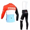 Trek Factory Racing Long Sleeve mens cycling kit set back