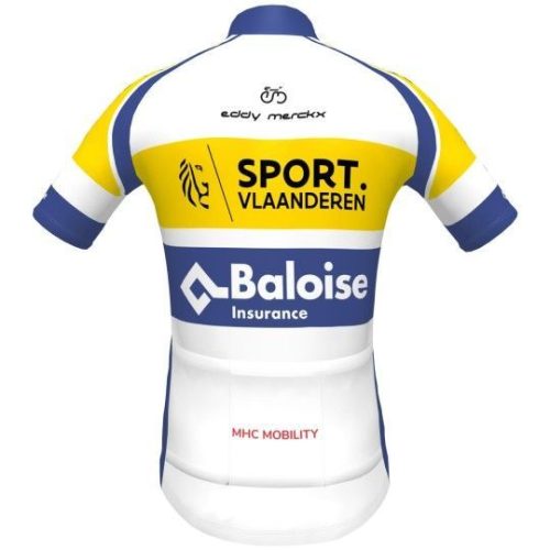 CJ354 men cycling jersey back Sport Vlaanderen-Baloise 2020