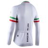 Bianchi Milano White 2021 Cyclin Kit Long Sleeve back