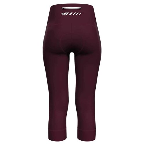 Wulibike-Women-Tights-Cycling-Pant-red-back