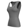 wulibike-Women-Swift-V2-Sleeveless Cycling-Jersey-grey-frontside