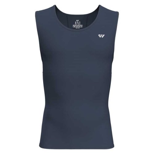 wulibike-Men-Swift-V2-Mens-Sleeveless-Shirts-blue indigo-front