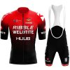 ribble-weldtite-pro-cycling-2020-cycling -kit-bib-men-red-front