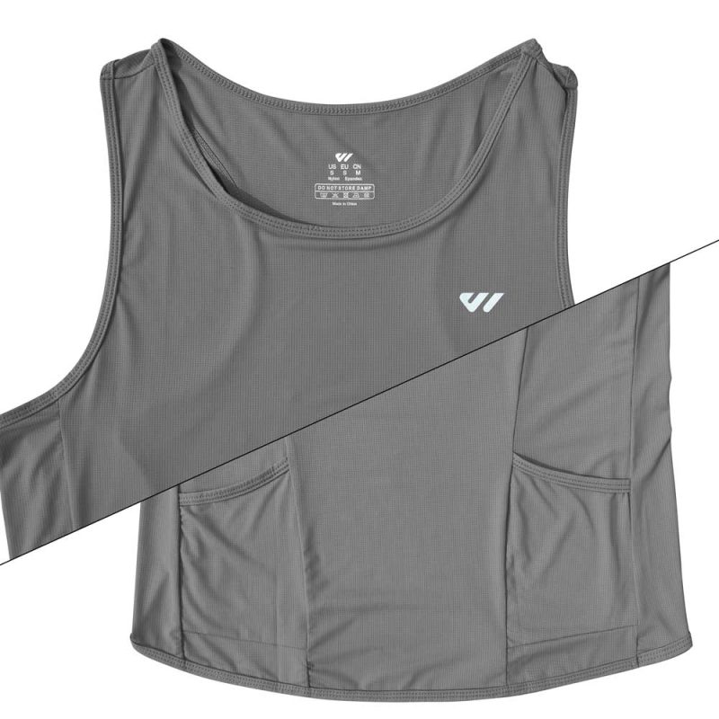 wulibike-Men-Swift-V1-Reflective Running-Vest-grey-detail