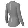 2023 Women Grace Long Sleeve Jersey backside grey women cycling jersey set