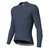 Men Air Long Sleeve Jersey Grey Blue 2023 frontside mens long sleeve road bike jersey