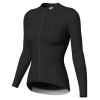 2023 Women Grace Long Sleeve Jersey frontside black long sleeve jersey women
