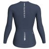 2023 Women Grace Long Sleeve Jersey back grey blue cycling jerseys for women