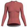 2023 Women Grace Long Sleeve Jersey front red bike jersey for women cycling