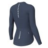 2023 Women Grace Long Sleeve Jersey backside grey blue cycling jerseys for women