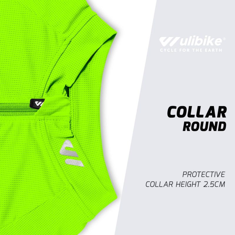 wulibike bike shirts for men short sleeve green M10170-description