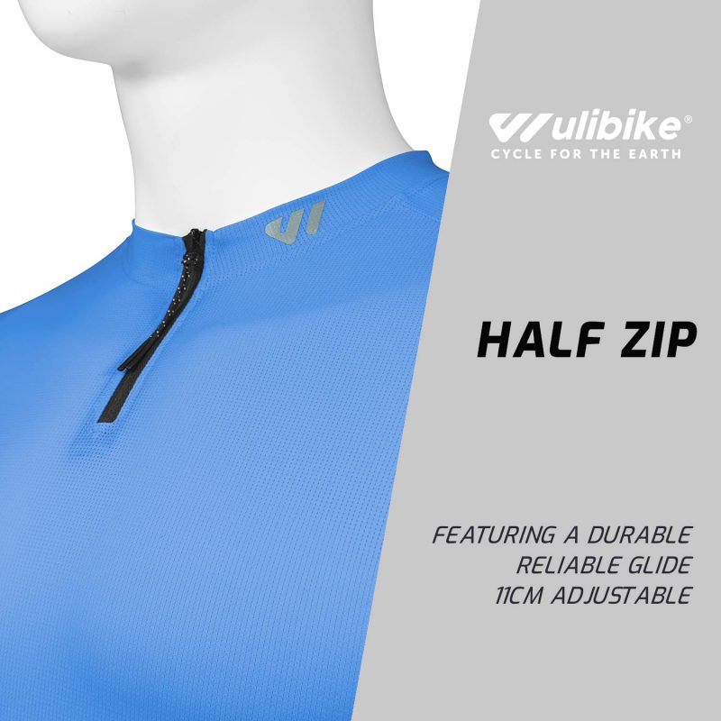 WULIBIKE-half-zip-cycling-jersey-description