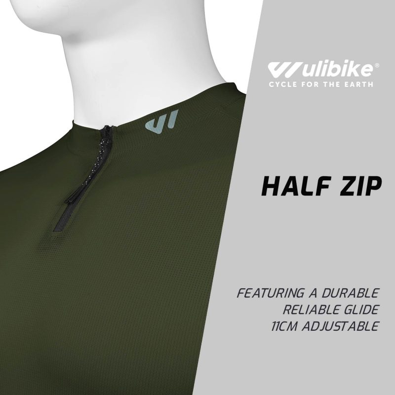 WULIBIKE-half-zip-cycling-jersey-description