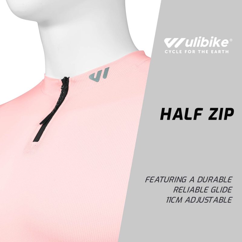 WULIBIKE-half-zip-cycling-jersey-description