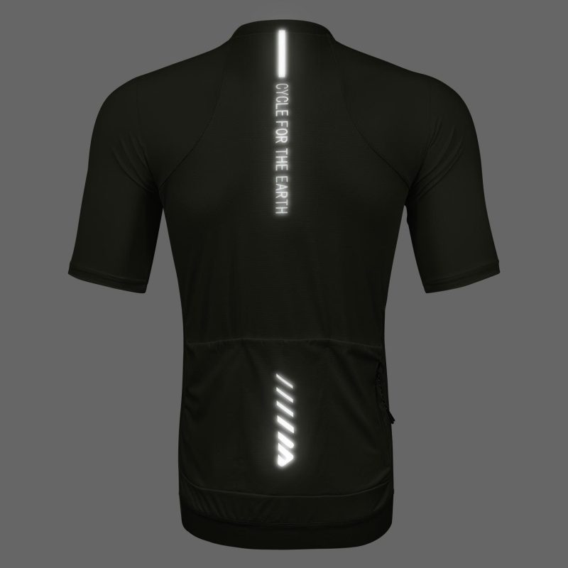 WULIBIKE-olive-green-half-zip-cycling-jersey-reflective.
