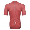 WULIBIKE-red-half-zip-cycling-jersey-back-view.