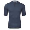 WULIBIKE-grey-blue-half-zip-cycling-jersey-front-view.
