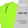 WULIBIKE-green-half-zip-cycling-jersey-description.