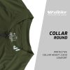 WULIBIKE-olive-green-half-zip-cycling-jersey-description.