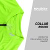 WULIBIKE-green-half-zip-cycling-jersey-description.