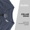 WULIBIKE-gray-blue-half-zip-cycling-jersey-description.