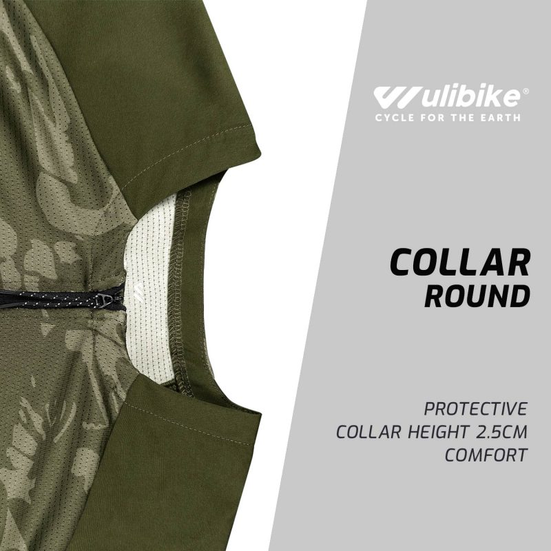 Men-camouflage-Cycling-Jersey-description-olivgreen