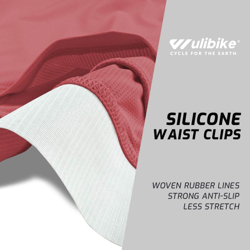WULIBIKE-red-half-zip-cycling-jersey-description.