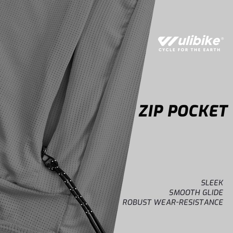 WULIBIKE-grey-half-zip-cycling-jersey-description.
