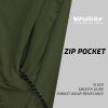 WULIBIKE-olive-green-half-zip-cycling-jersey-description.
