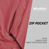 WULIBIKE-red-half-zip-cycling-jersey-description.