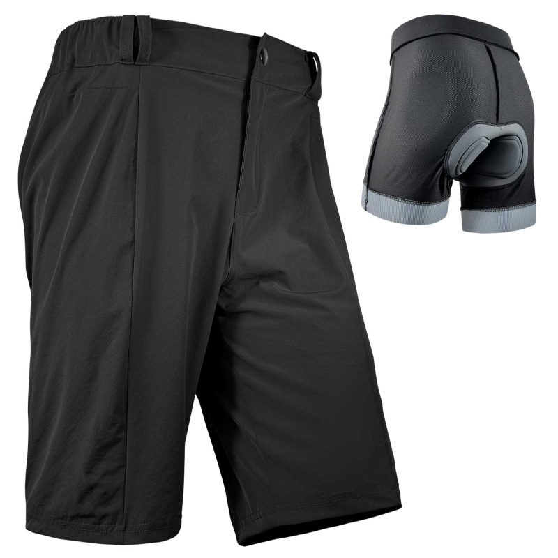 men's mountain biking shorts detail