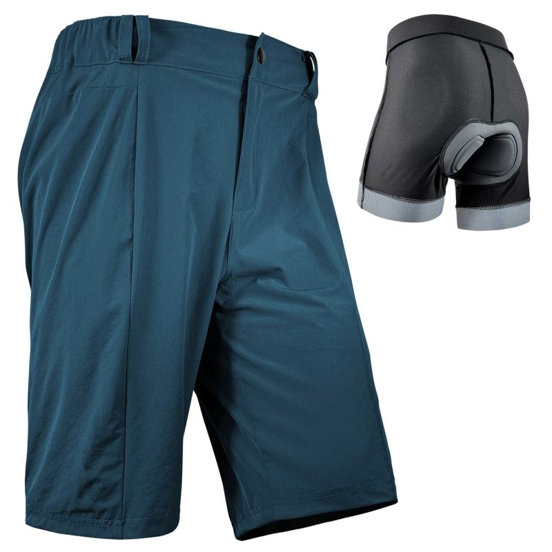 men's mountain biking shorts detail