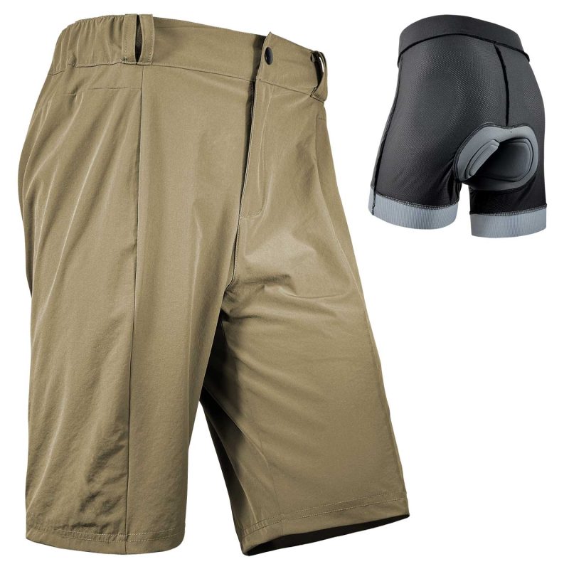 men's mountain biking shorts detail